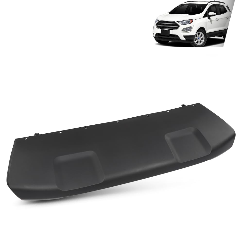 G-PLUS Front Lower Bumper Face Bar Trim Molding Step Pad, Compatible with Ford EcoSport 2018-2022, Fit Models Without Fog Lights, GN1Z17D957NB, FO1015129