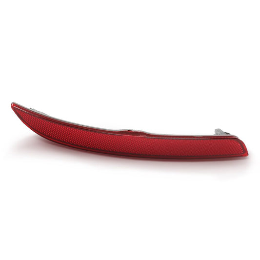 G-PLUS Rear Bumper Reflector Left Compatible with BMW M5 550i 535i 2013-2016 Red