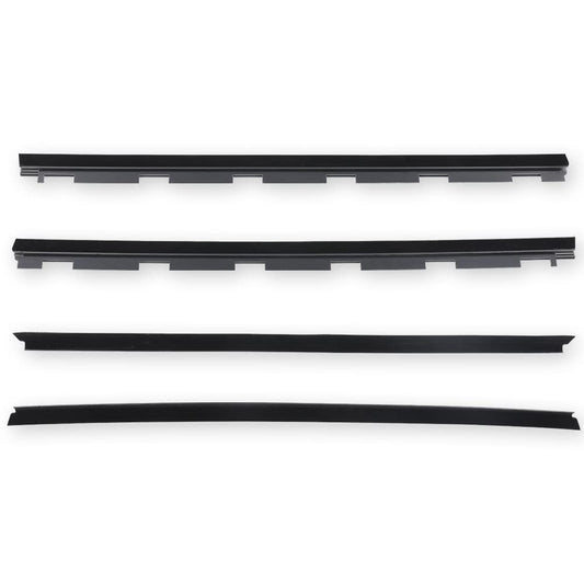 G-PLUS Inner & Outer Window Sweep Felt Seal Weatherstrip Kit Compatible with Chevy Blazer 1992-1994/Fit Chevy C/K 1500 Truck 1988-1999/Fit GMC C/K 1500 Truck 1988-1999 Door Window Belt Weatherstrip