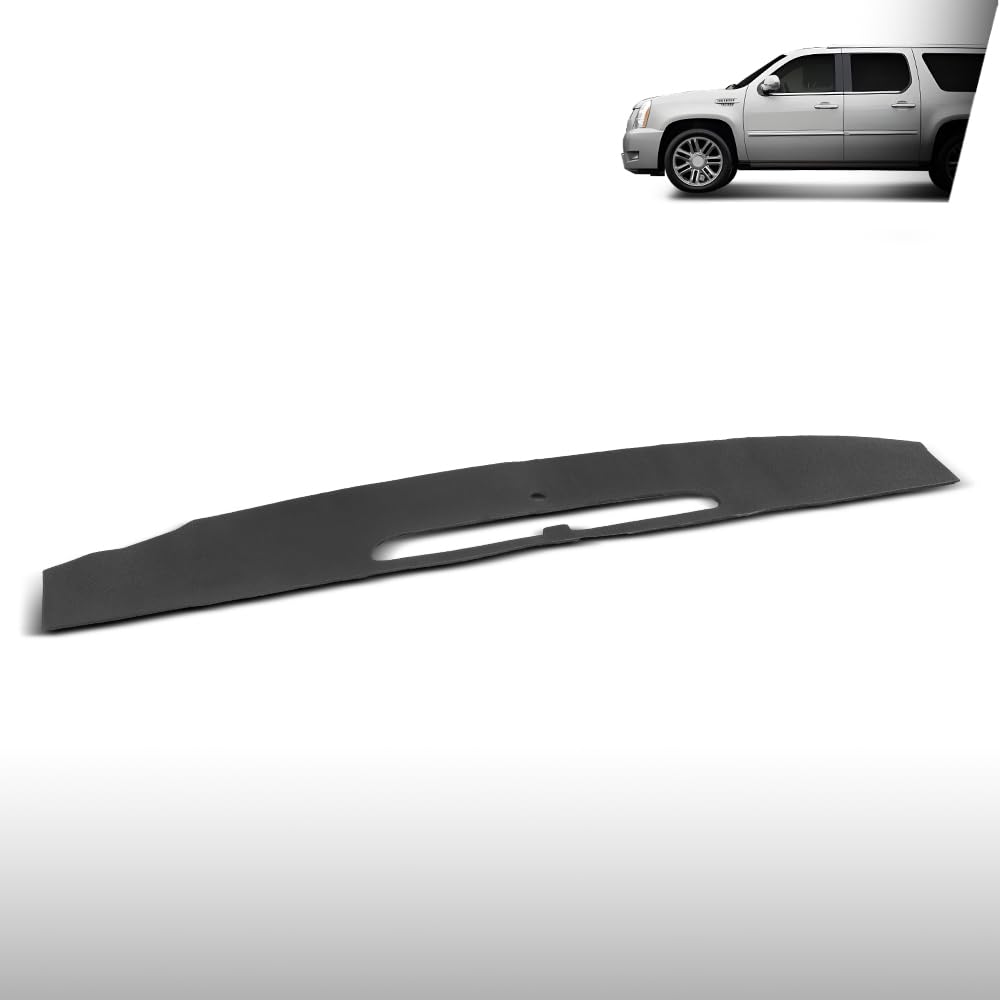 G-PLUS TPE Dash Board Instrument Panel Cover Compatible with Cadillac Escalade ESV 2007-2014/ EXT and Hybrid 2007-2013 Black