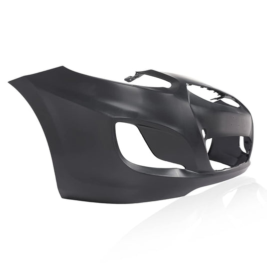G-PLUS Front Bumper Cover Compatible with Hyundai Accent Sedan/Hatchback 2014 2015 2016 2017, HY1000201 865111R010, Black Primered