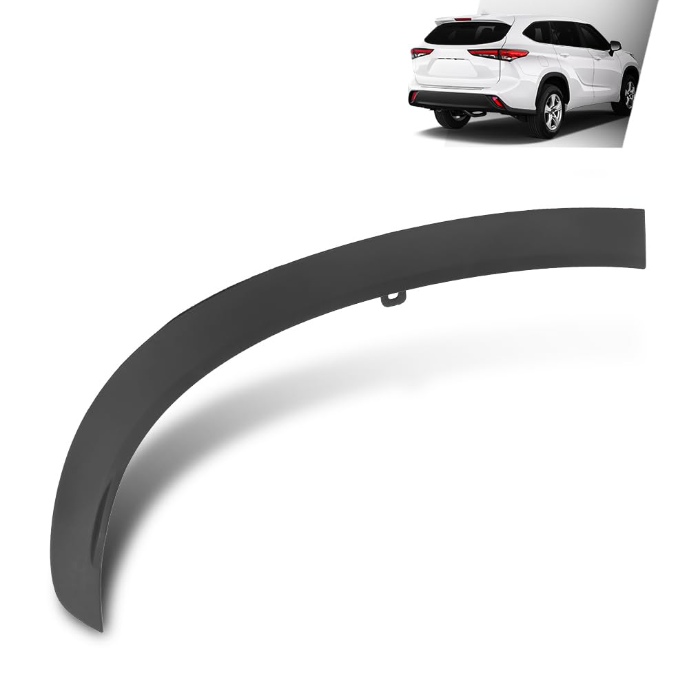 G-PLUS Rear Right Fender Flare Compatible with Toyota Highlander 2020 2021 2022 2023 Wheel Arch Molding Fender Trim 750870E030, TO1791116