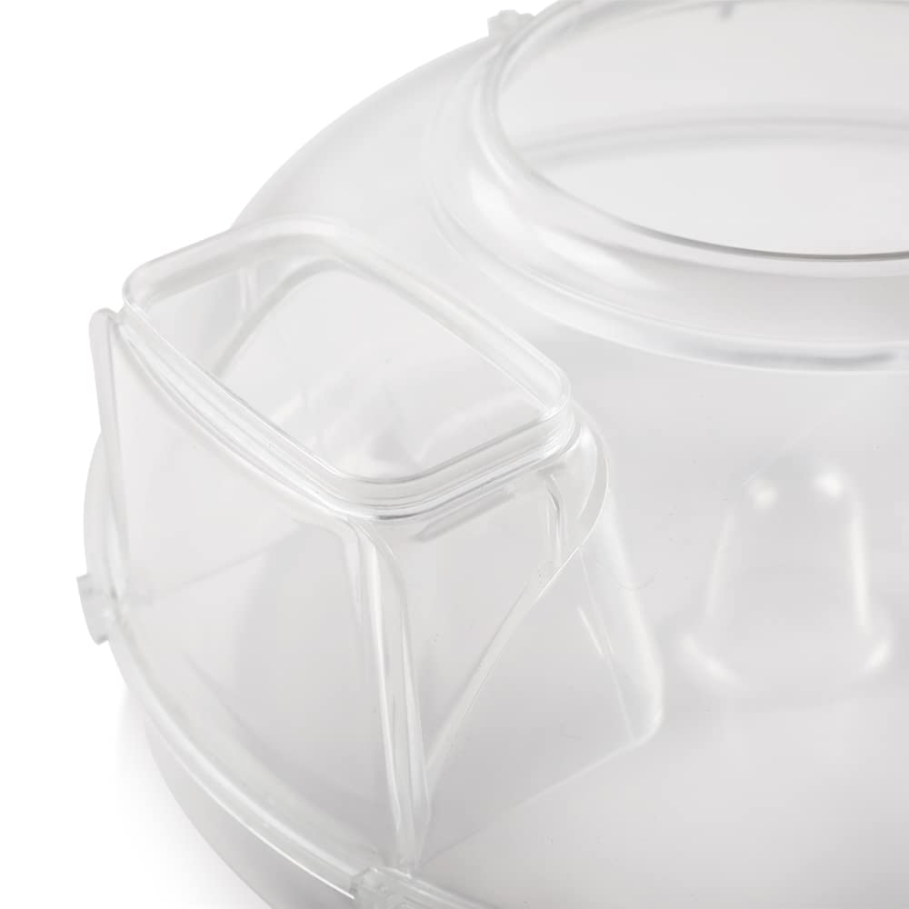 G-PLUS Water Pan Basin Compatible With Rainbow Models E2 Type 12 E-2 E Series 2 1/2 Quart Clear