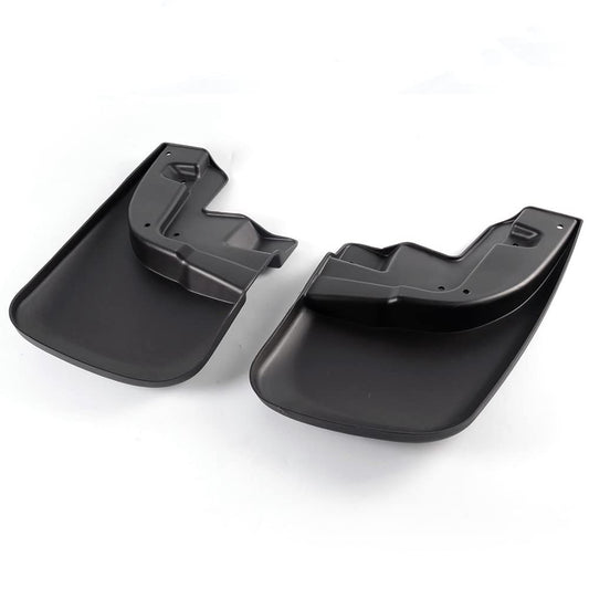 G-PLUS Heavy Duty Molded Mud Flaps Compatible with 2005-2015 Toyota Tacoma,Splash Guards Mudguard 2PCS (Front Molded Mud Flaps)