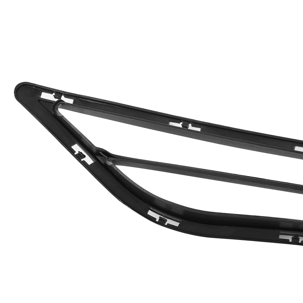 G-PLUS Front Bumper Center Grille Compatible with Sedan 2007-2010 865612H001 HY1036110 Textured Black Plastic