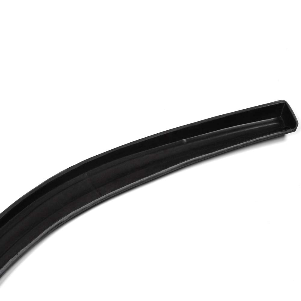 G-PLUS Front Bumper Lip Spoiler Splitter Compatible with Chevy Camaro 1993-1997 Polyurethane Aero Style Unpainted Black