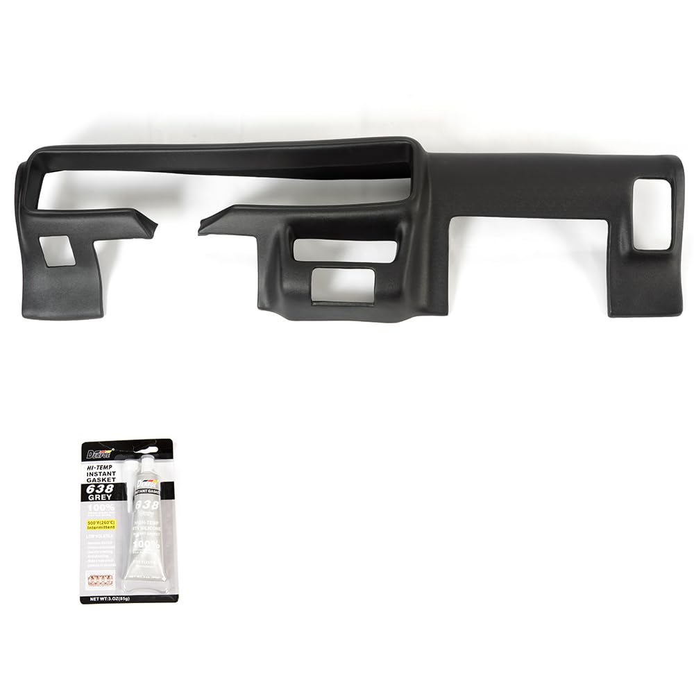 G-PLUS TPE Complete Dash Board Cover Cap ,Compatible with Pontiac Firebird/Trans Am 1970-1981 ABS