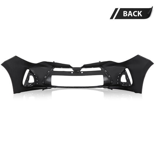 G-PLUS Primered Front Bumper Cover Fascia Compatible with Toyota Corolla Sedan 4-Door SE & XSE Models Only 2017 2018 2019, TO1000424, 191275425794