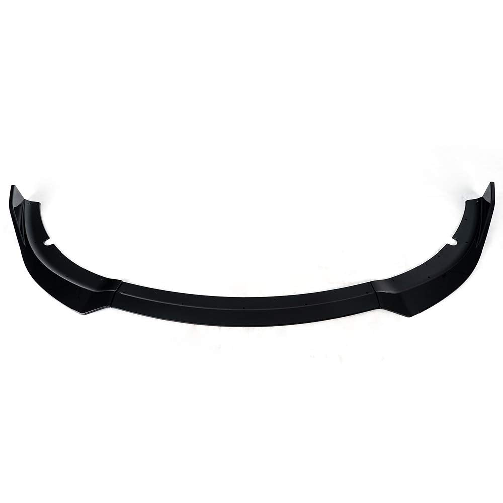 G-PLUS Front Bumper Lip Spoiler Air Chin Body Kit Spiltter Compatible for 2015-2016 Dodge Charger SRT