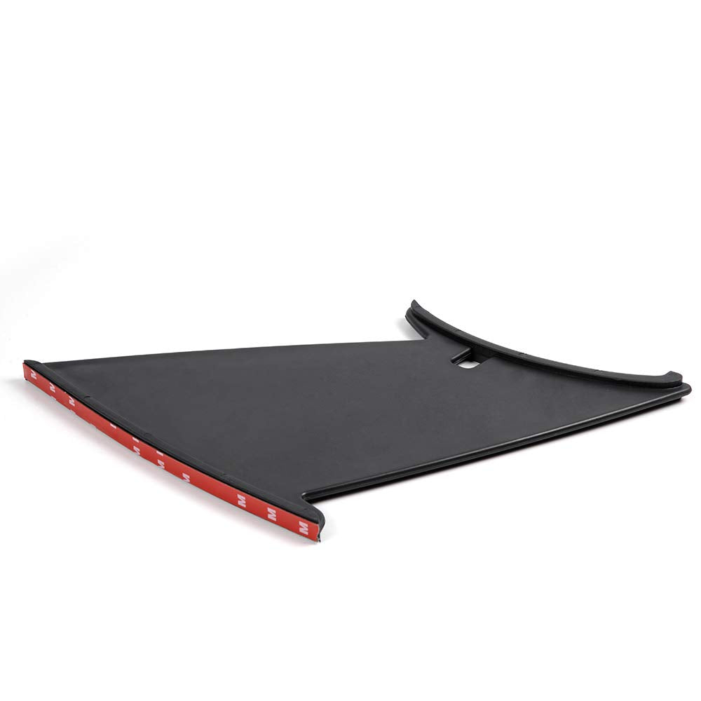 2pc Two Rear Wing Spoiler Stabilizer Compatible with Impreza WRX STi 2011 2012 2013 2014 Black