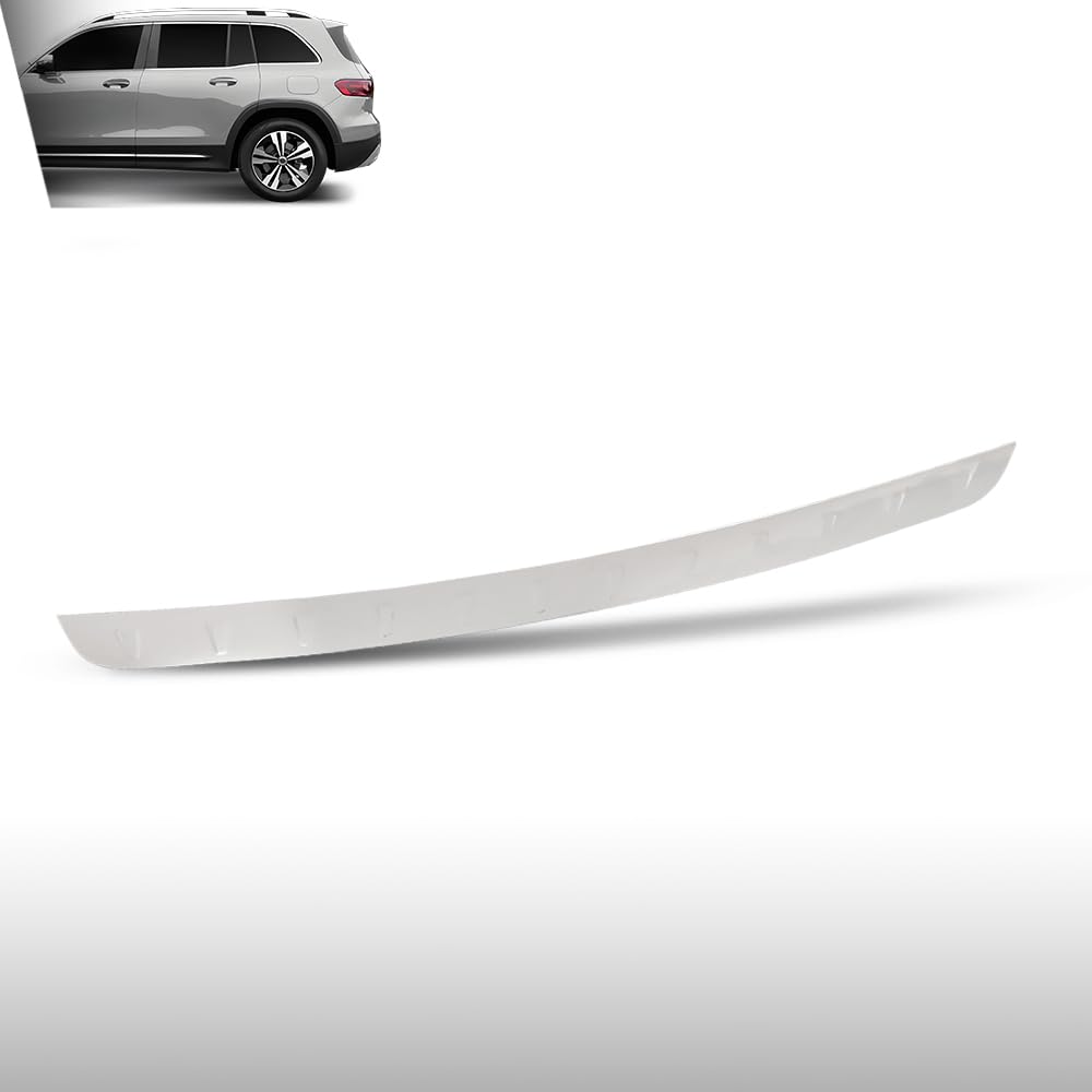 G-PLUS Rear Bumper Step Plate Scuff Pad Compatible with Benz X247 GLB250 2020-2024 A2478859800, A2478852106 Silver