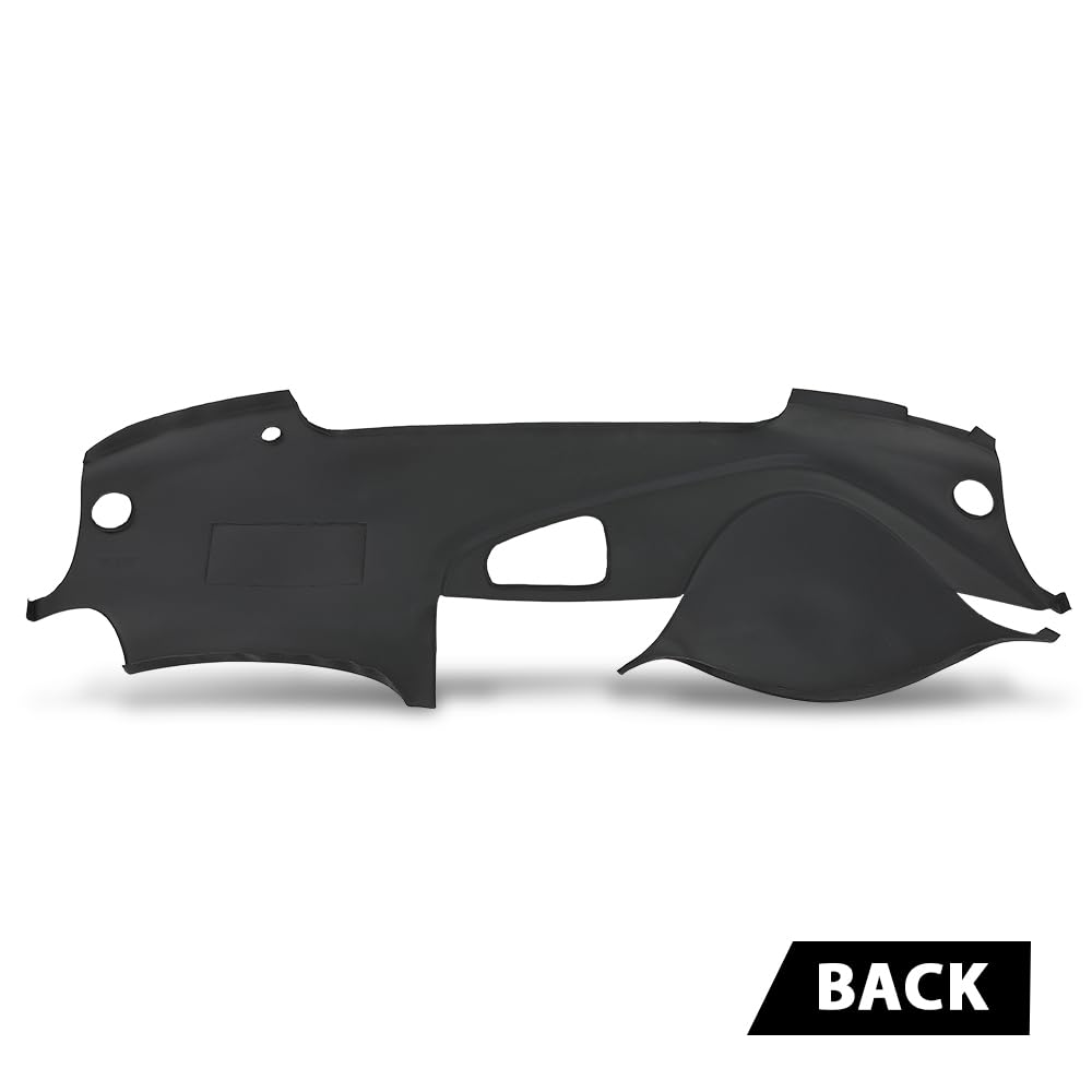 G-PLUS TPE Dashboard Dash Cover Cap Compatible with Acura TL 2004 2005 2006 2007 2008 Black