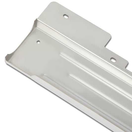 G-PLUS Radiator Support Mirror Stainless Steel Bead Rolled 1978-1988 Compatible with the radiator with Core Width approx 26" (Overall Width approx 31.5")