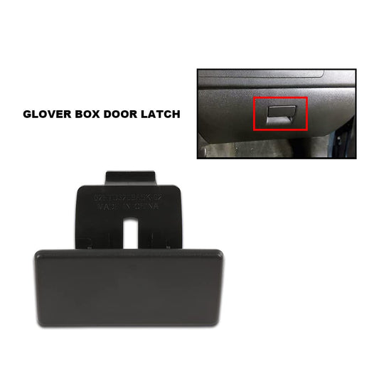 G-PLUS Glover Box Door Latch Lock Black Open Handle Compatible with 2006-2012 Chevy GMC vehicles 10391626