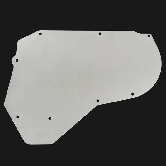 G-PLUS A/C Heater Delete Panel Plate Compatible with Camaro Firebird 1970-1981 Nova 1968-1974 Front View