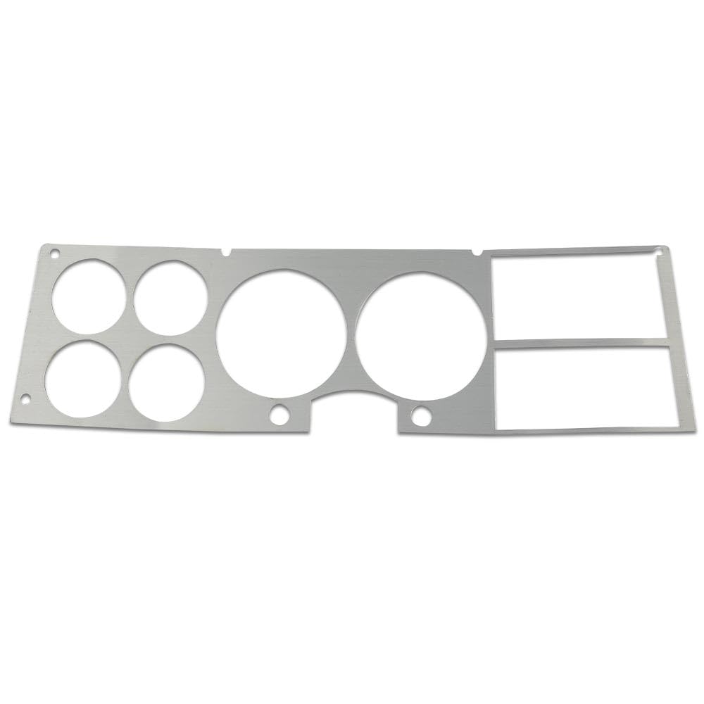 G-PLUS Aluminum Dash Bezel Insert Compatible with Chevy/GMC Truck Blazer Suburban 1981-1987