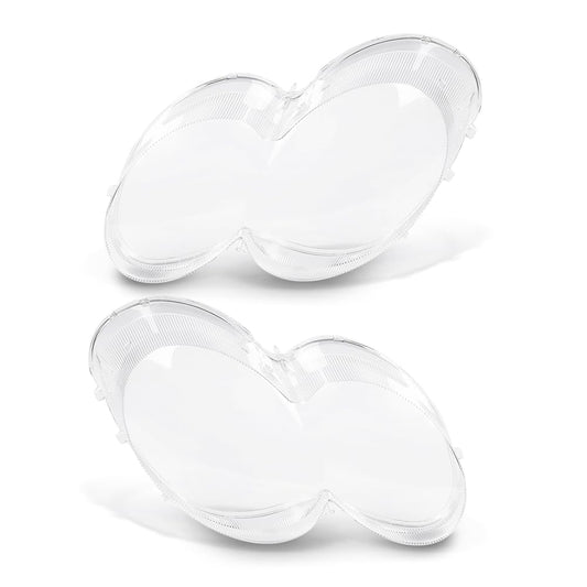 G-PLUS Headlight Lens Cover for Benz W230 SL500 SL600 SL55 2003-2008 Clear