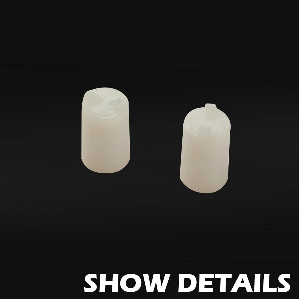 G-PLUS Lower Fender Retaining Clips Chrome Molding Trim Compatible with 1981-1988 Cutlass,2 PCS Clip Mounting Retainer Kit GM # 22510423