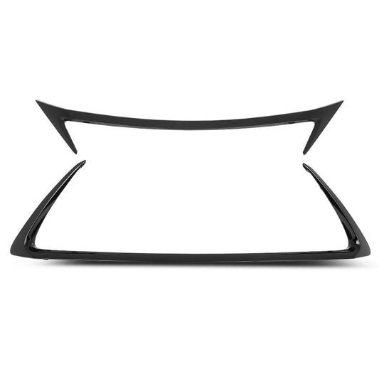 G-PLUS Grille Molding Trim Set 2PCS for Lexus CT200H 2014-2017 Glossy Black