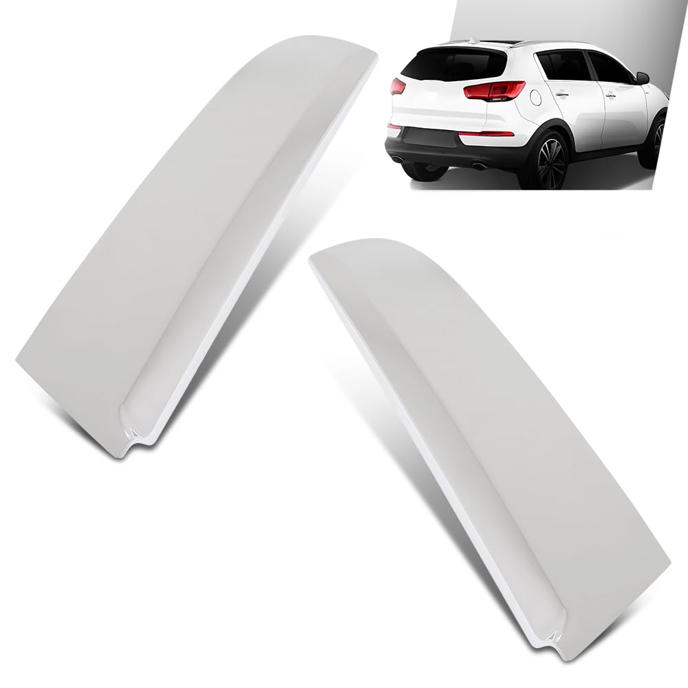 G-PLUS Pair Rear Door C Pillar Molding, Compatible with Kia Sportage 2011-2016, LH Driver & RH Passenger 2PCS, Chrome, 832703W000, 832803W000, 83270-3W000, 83280-3W000