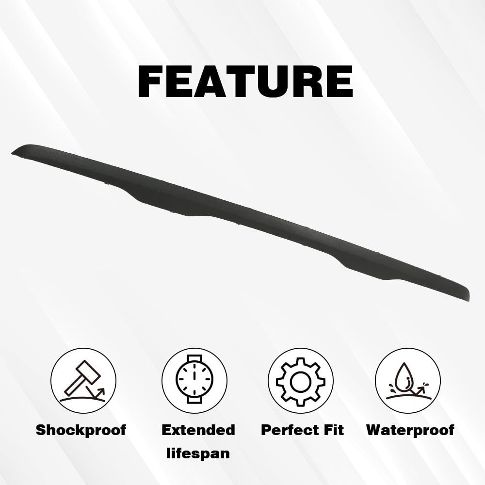 G-PLUS Rear Lower Bumper Cover Trim Molding Compatible with Chevy Equinox 2022-2023 84423342 Black Textured