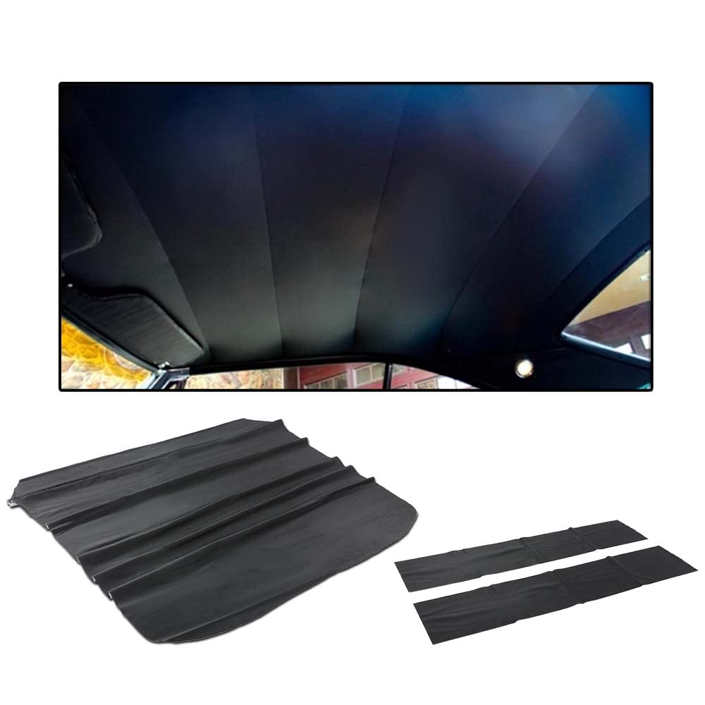 G-PLUS Tier Headliner Compatible with 1969 1970 1971 1972 Oldsmobile Cutlass & 442 Black