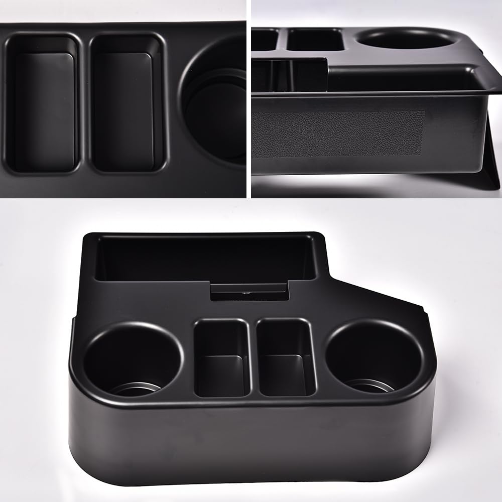 G-PLUS Center Console Cupholder Cup Holder Compatible with Dodge Ram 1500/2500/3500 1994-1997 Black