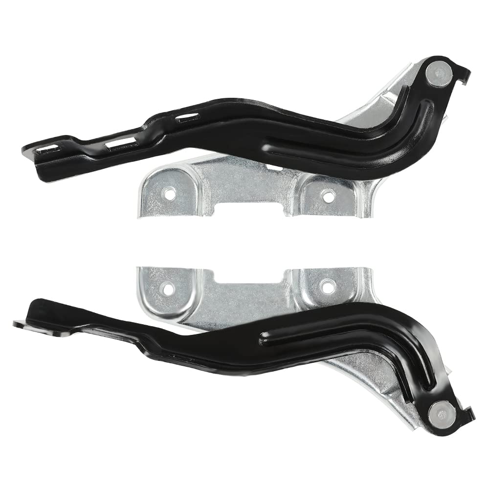 G-PLUS Hood Hinge Set Left Driver and Right Passenger Side Compatible with 2016-2022 Chevy Malibu Left Right Hood Hinge Assembly 23134811 GM1236171 23134810 GM1236170