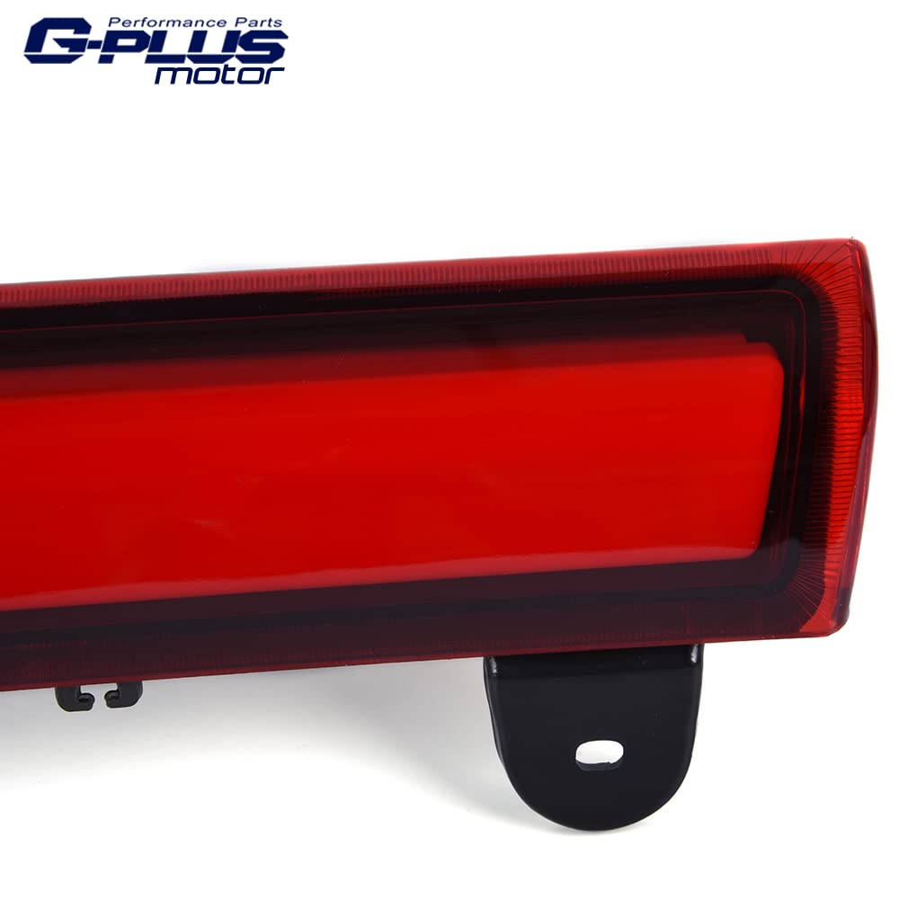 G-PLUS LED Third Brake Cargo Light Compatible With 2000-06 Chevy Suburban Tahoe GMC Yukon(ONLY For Liftgate Rear Doors),3RD Stop Tail Lamps (LED Strip Chrome Housing Red Lens)