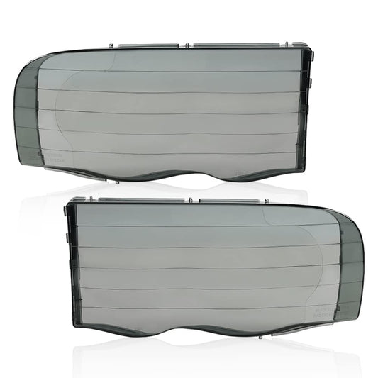 G-PLUS Corner Headlight Cover for Dodge Ram 1500 2500 3500 2002-2005 Smoke