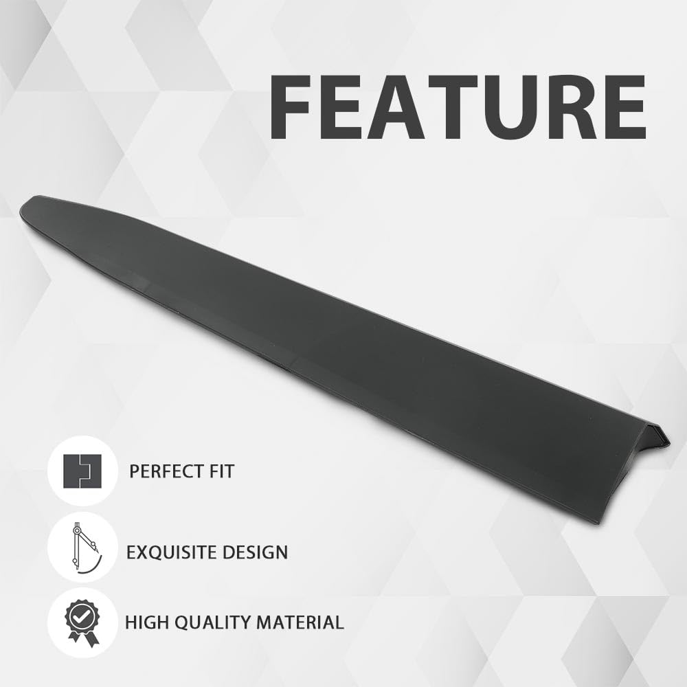 G-PLUS Front Door Lower Molding Trim Guard Panel Left Driver Side Compatible with Toyota CHR 2018-2022 7507410010 TO1304110