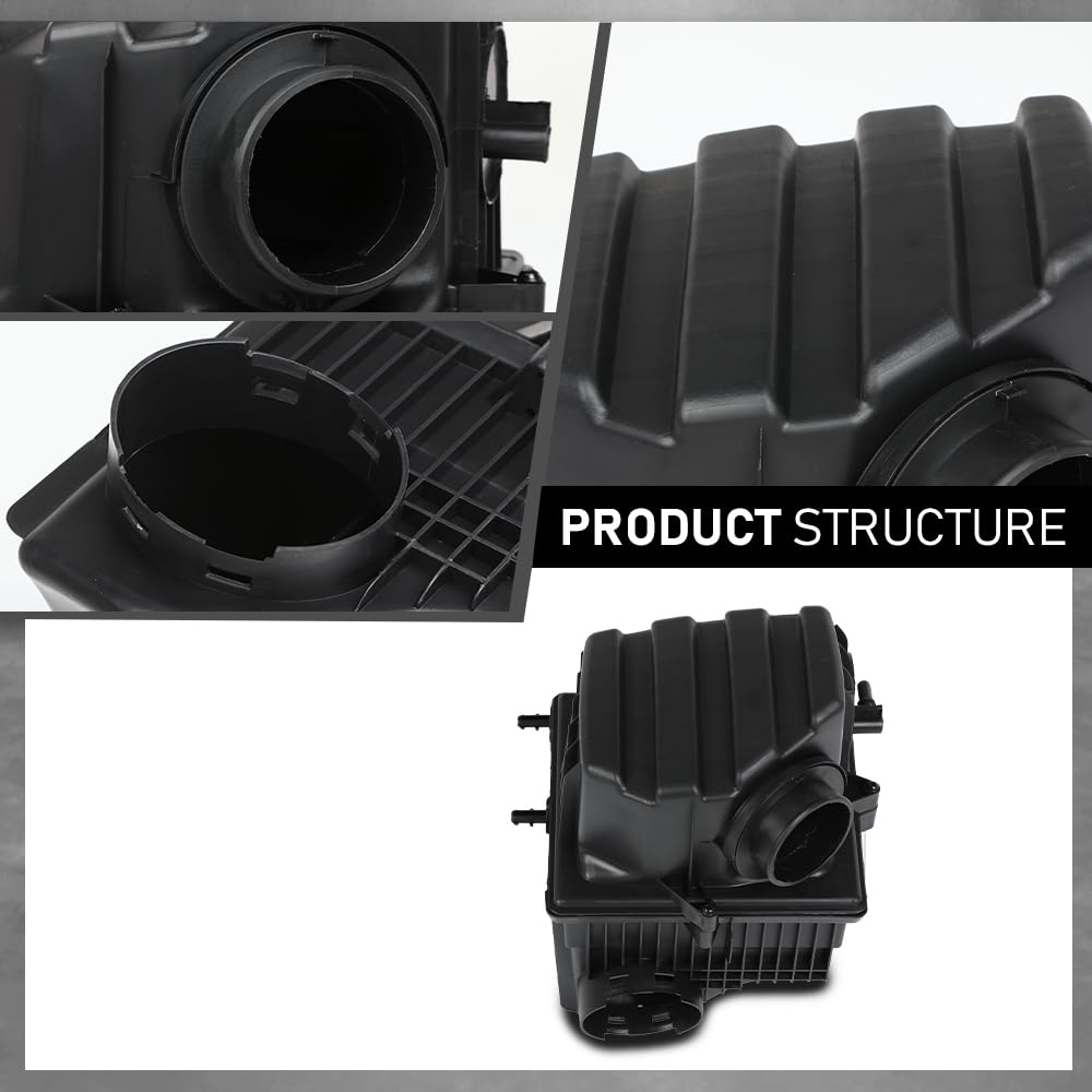 G-PLUS Engine Air Cleaner Housing Compatible with Jeep Renegade 2015-2018 Black 68405395AA