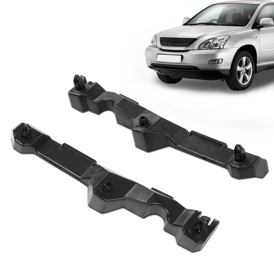 G-PLUS Front Bumper Support Bracket 2pcs Compatible with 2004-2006 RX330 Base 2007-2009 RX350 Base 2006-2008 RX400h Base 521450E010 LX1033103 521460E010 LX1032103