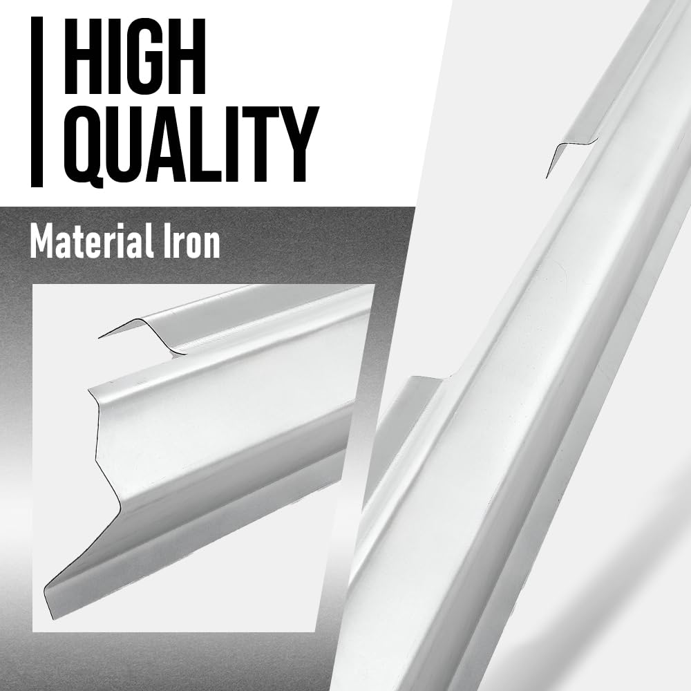 G-PLUS Outer Rocker Panel Pair Compatible with Jeep Liberty 4 Door 2002 2003 2004 2005 2006 2007 Gray