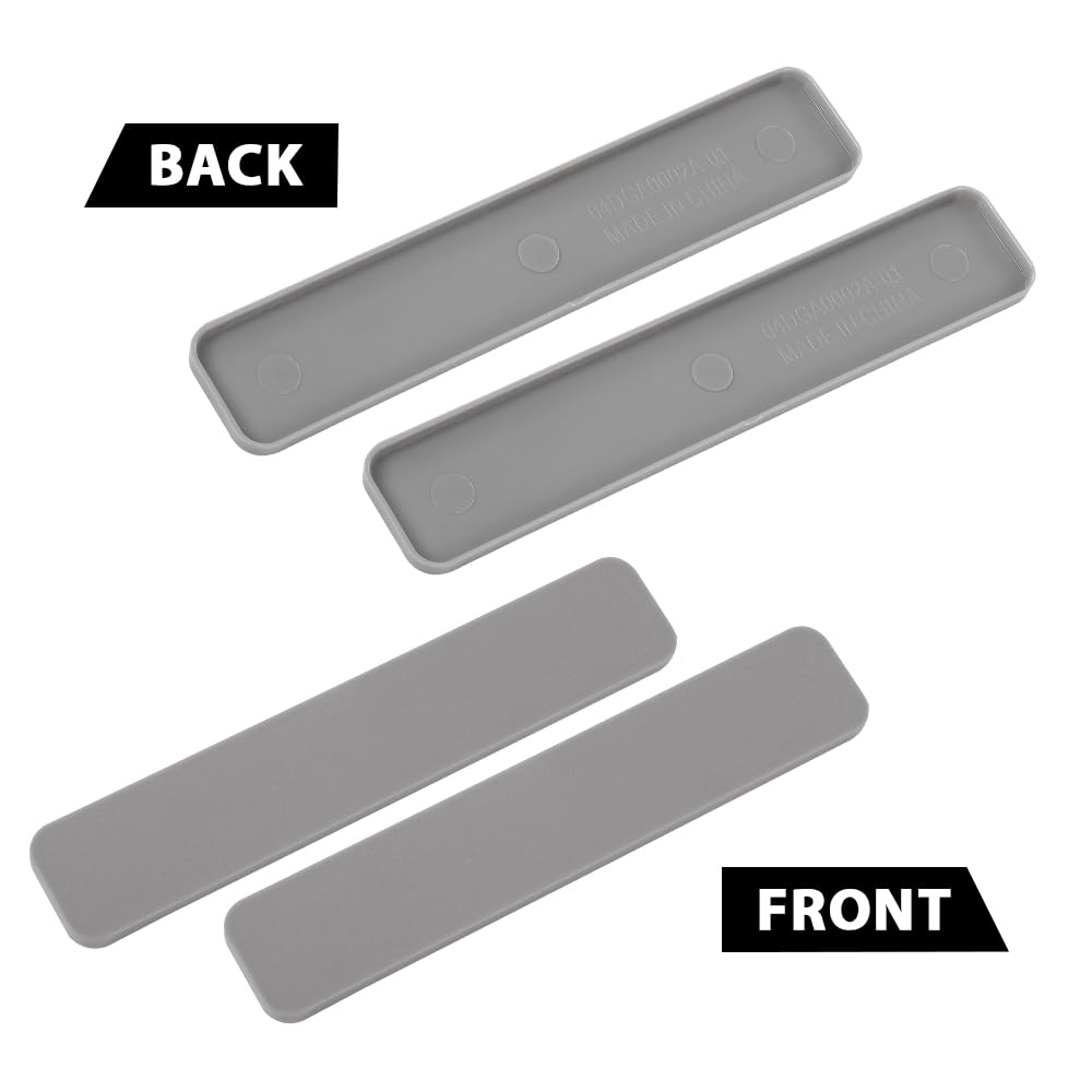 G-PLUS 4Pcs Decking Boards End Cap 5.5” Grey