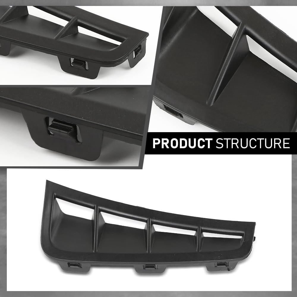 G-PLUS Front Bumper Trims Driver and Passenger Side Primed Compatible with Hyundai Sonata 2020-2023 86596L0400, 86595L0400