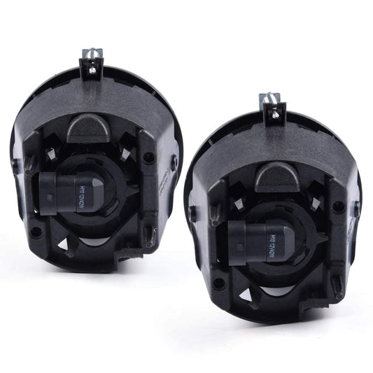 G-PLUS Fog Light Assembly Compatible with Dodge Dakota 2005-2009/ Fit Durango 2007-2009/Fit Jeep Commander 2006-2010/Fit Mitsubishi Raider Bumper Driving Fog Lamps Smoke Lens