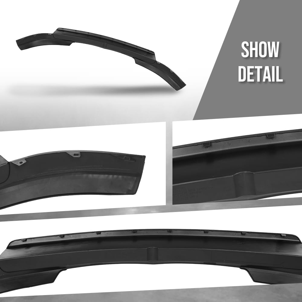 G-PLUS Front Lower Valance Panel Compatible with Ford Explorer 2011 2012 2013 2014 2015 Fit Sport & Limited Models Without Tow Package (Vent Hole) Only FO1095239, 103-00217B Black