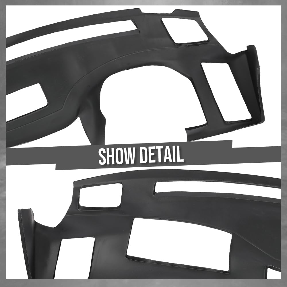 G-PLUS TPE Dash Cover Dashboard Compatible with Infiniti FX35 FX45 2003 2004 2005 Black