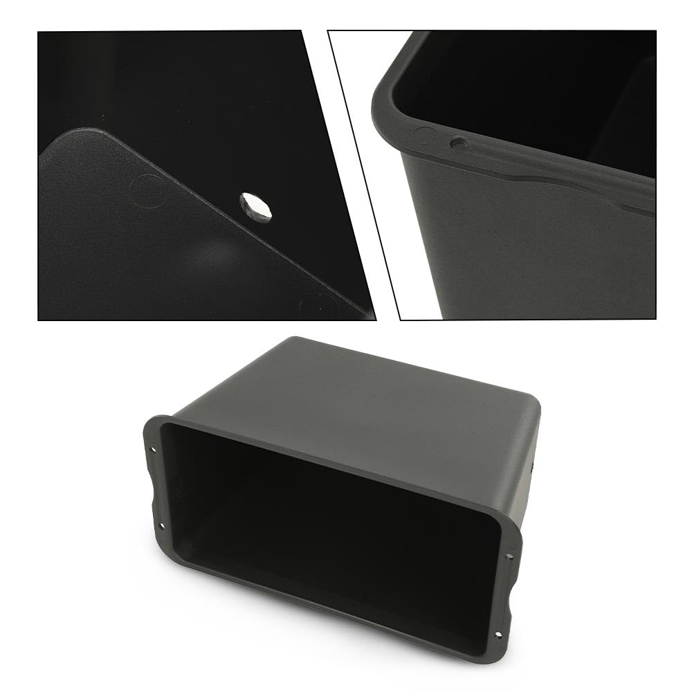 G-PLUS Storage Cooler & Storage Box Insert Fit Rear Seat Kits Except Club Car Ds Models Black