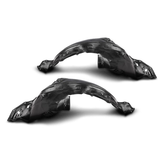 G-PLUS Fender Liner 2PCS for Acura TSX 2009-2014 Front Black