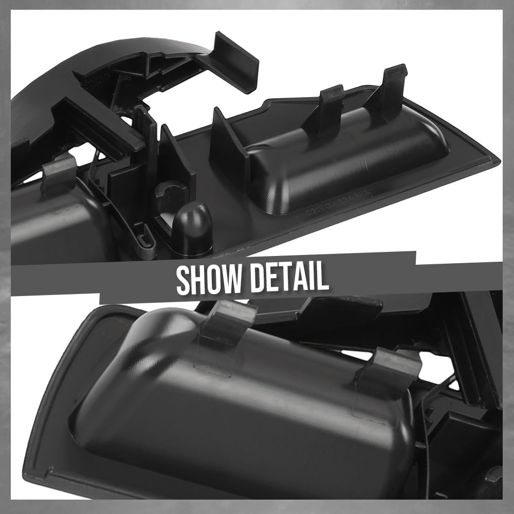G-PLUS Center Console Jump Seat Lid Latch Assembly Compatibile with Chevy Silverado 1500 2500 3500 1995-2006 Fit Chevy Avalanche 1500 2500 1995-2006 11098014, 812444 Black