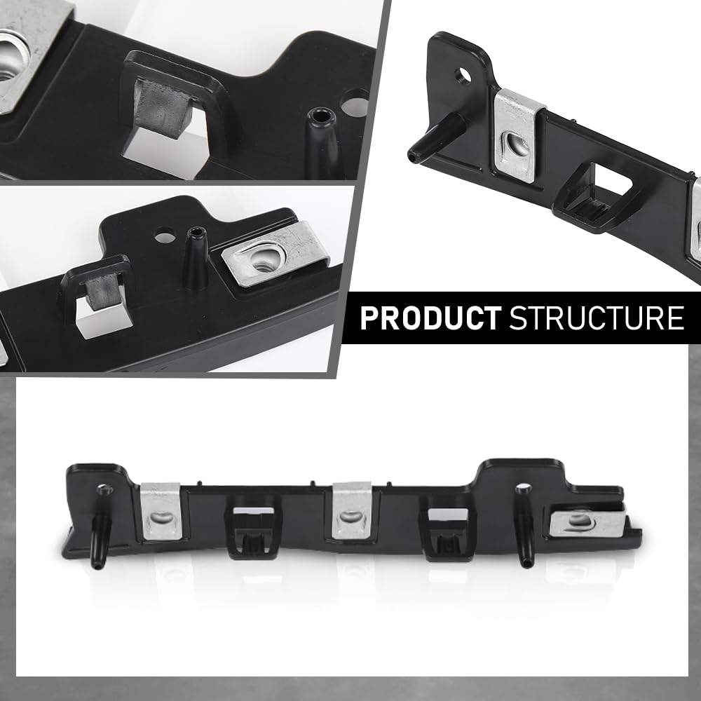 G-PLUS Pair Front Bumper Bracket, Compatible with Ford Escape 2017-2019, LH & RH 2PCS, FO1042151, FO1043151