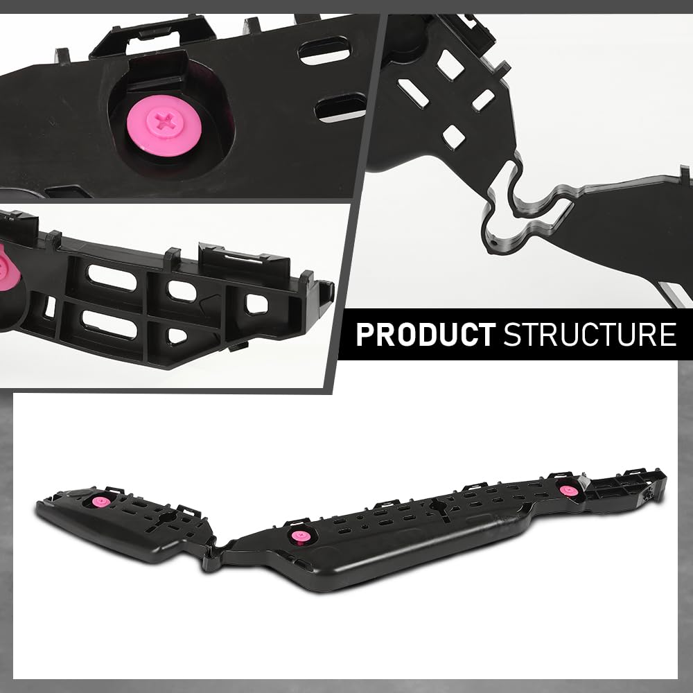 G-PLUS Bumper Bracket Rear Passenger Side Compatible with Toyota Highlander 2020 2021 2022 2023 521550E100