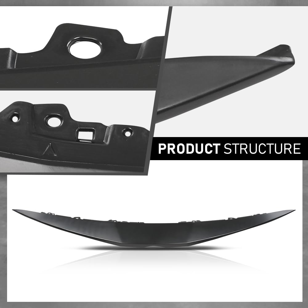 G-PLUS Front Bumper Upper Grille Cover Trim Compatible with Toyota Camry LE XLE 2021-2023 52111-06900