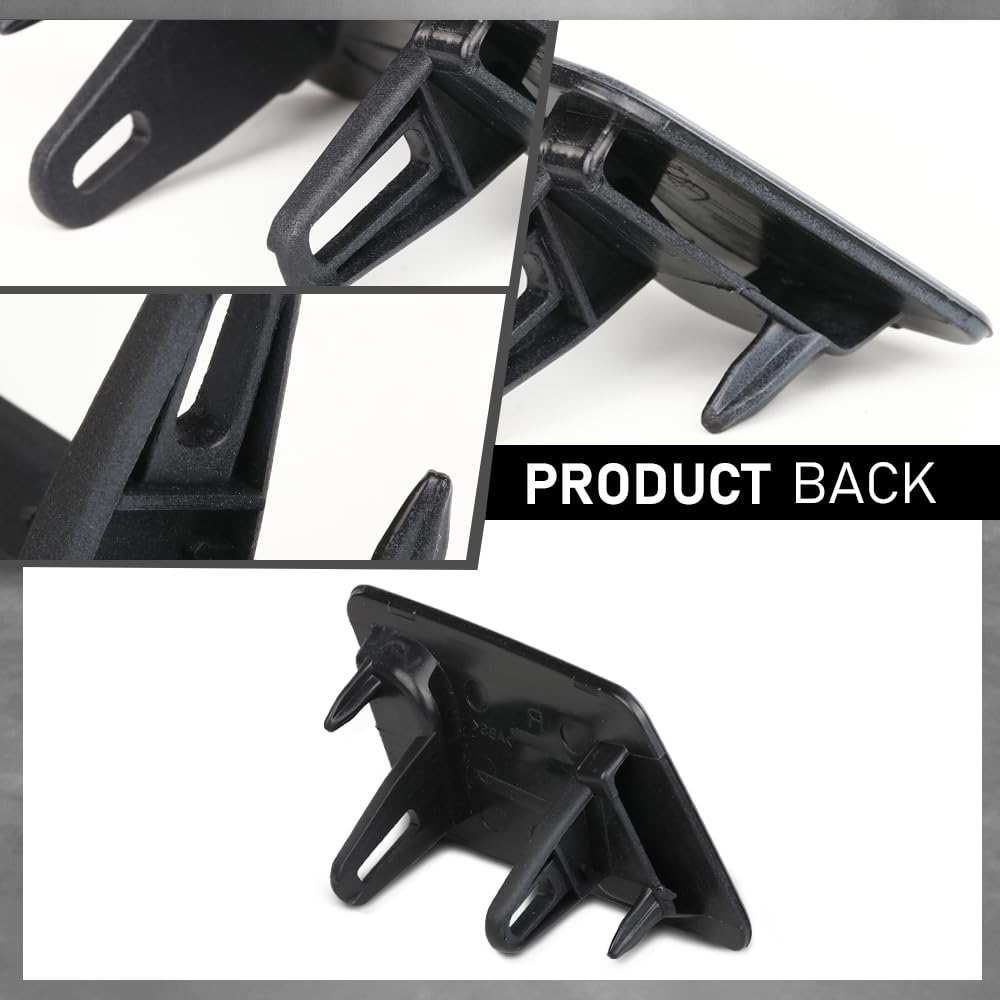 G-PLUS Headlight Washer Cover Cap Right Side Compatible with Jaguar XJ 2011-2018,Fit Jaguar XJR (submodel: Base, L) 2014-2017,Fit Jaguar XJR575 Base 2018