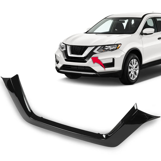 G-PLUS Front Bumper Trim Compatible with 2017-2019 Rogue S/SL/SL Hybrid/SV/SV Hybrid 2019 Rogue Special Edition Bumper Face Bar Trim Molding Step Pad 622786FL0A NI1044114