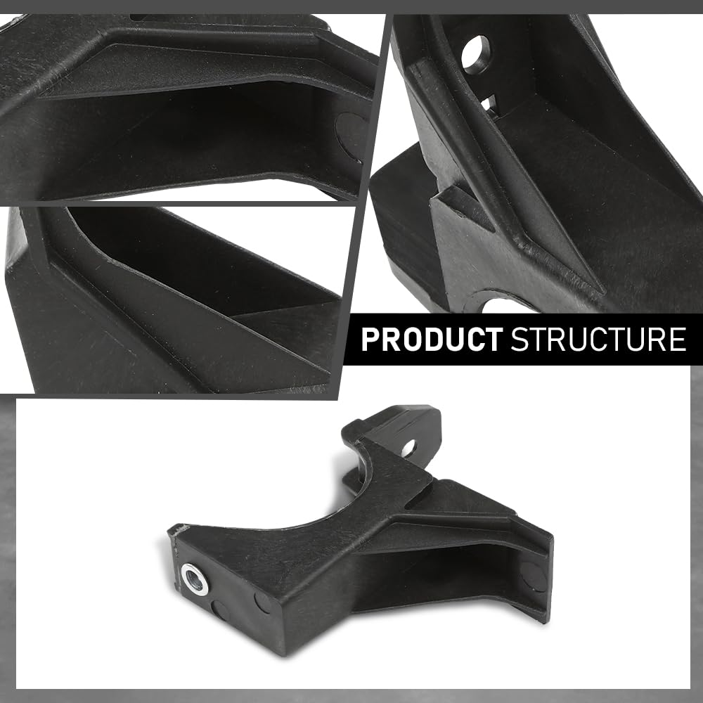 G-PLUS Front Center Bumper Retainer Bracket Support, Compatible with Audi Q5 2013 2014 2015 2016 2017, 8R0807333A