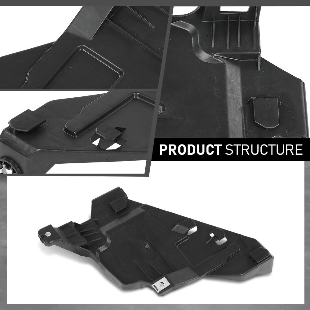 G-PLUS Front Left Headlight Bracket Compatible with Audi Q5 2.0T 2013-2016/3.0L V6 Diesel Turbocharged 2014-2016/3.0L V6 Supercharged 2013-2017, Fit SQ5 3.0L 2014-2017, Headlamp Support Driver Side