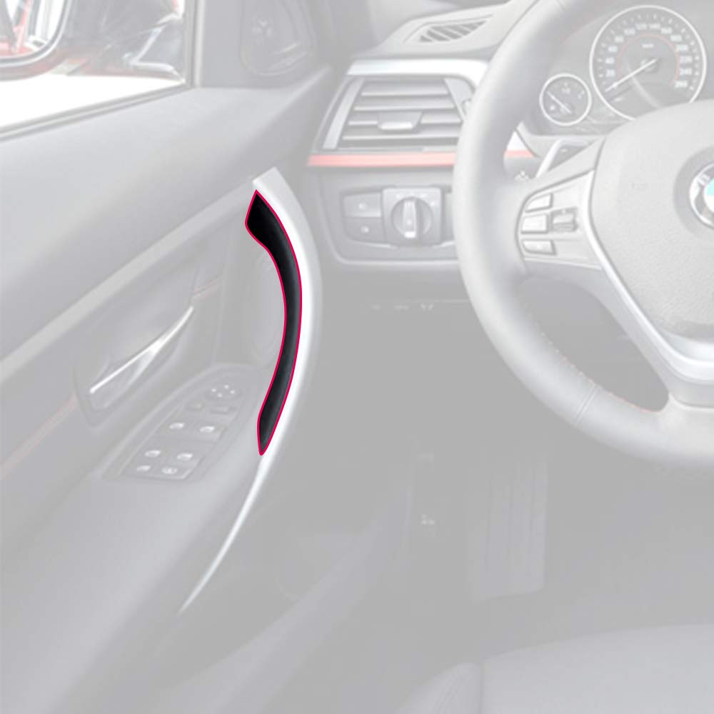 G-PLUS Compatible for BMW 3 Series 4 Series F30 F80 F31 F32 F33 F34 F35 F82 F83 Front Left Driver Side Black Inner Trim Door Pull Handle 51417279311